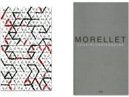 挿絵入り本 Morellet - L'art en écrit