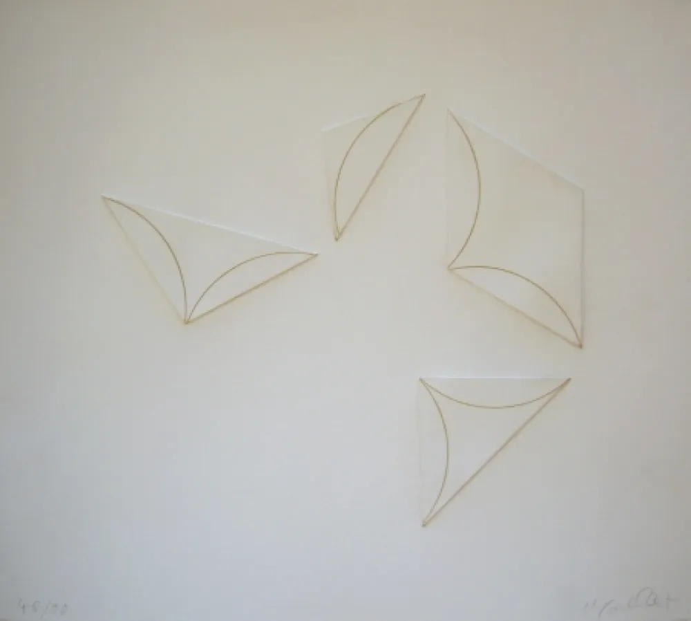 彫版 Morellet - Sans titre