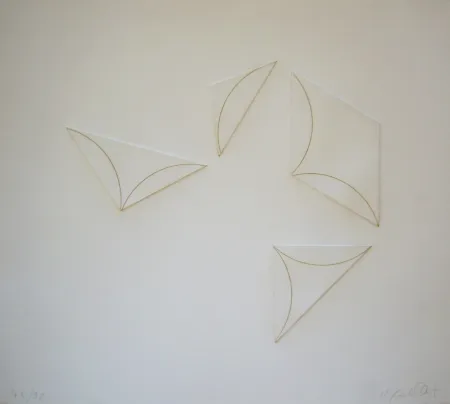 彫版 Morellet - Sans titre