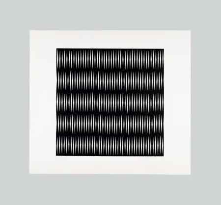 シルクスクリーン Morellet - Senza titolo