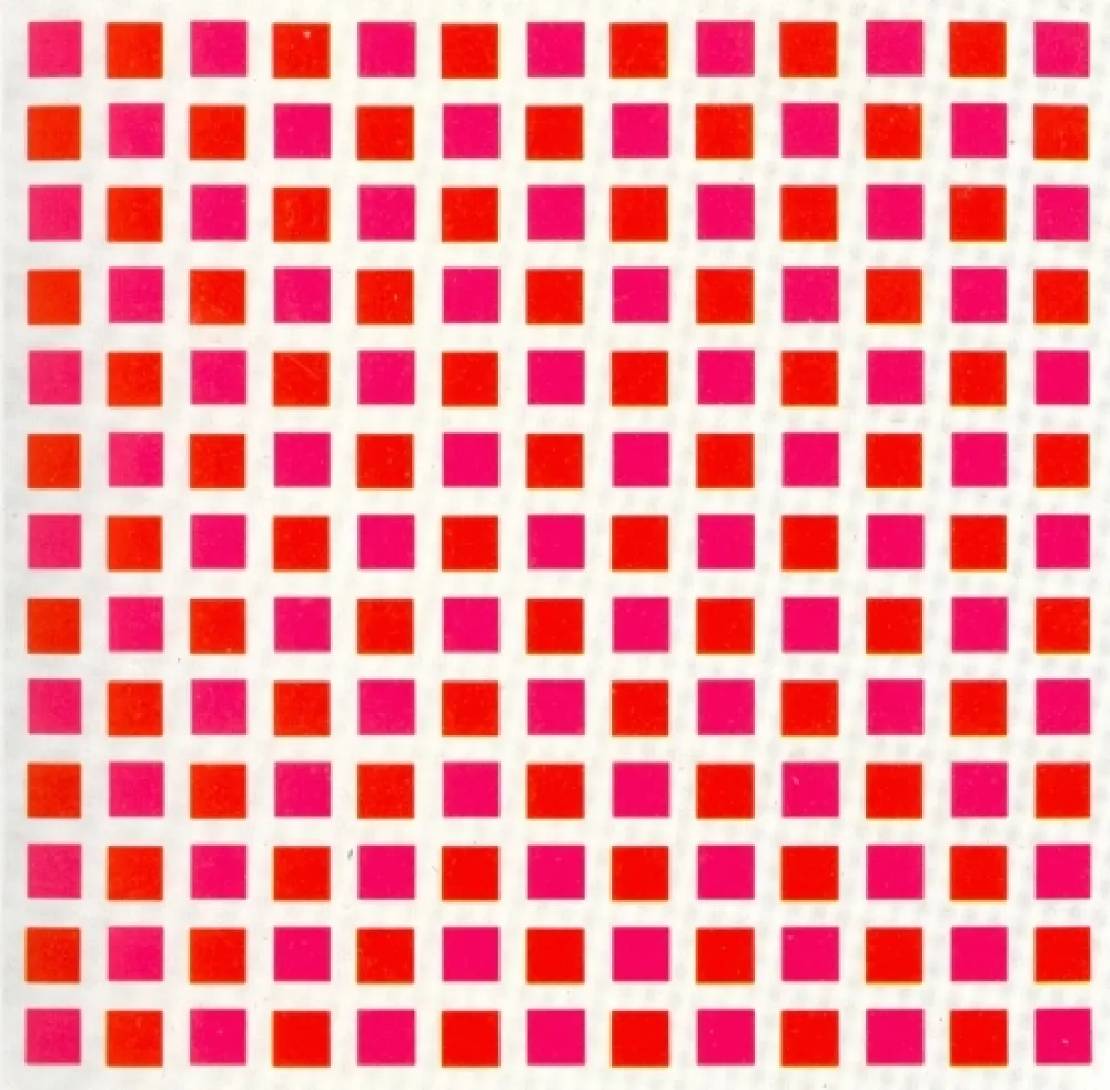 シルクスクリーン Morellet - Senza titolo