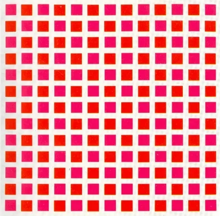 シルクスクリーン Morellet - Senza titolo