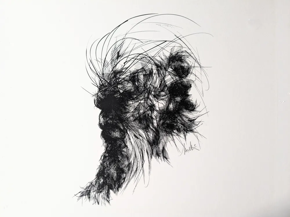 リトグラフ Moretti - Raymond MORETTI (1931-2015), Moise Exode 2:2, Lithograph E.A, 1983