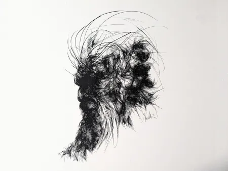 リトグラフ Moretti - Raymond MORETTI (1931-2015), Moise Exode 2:2, Lithograph E.A, 1983