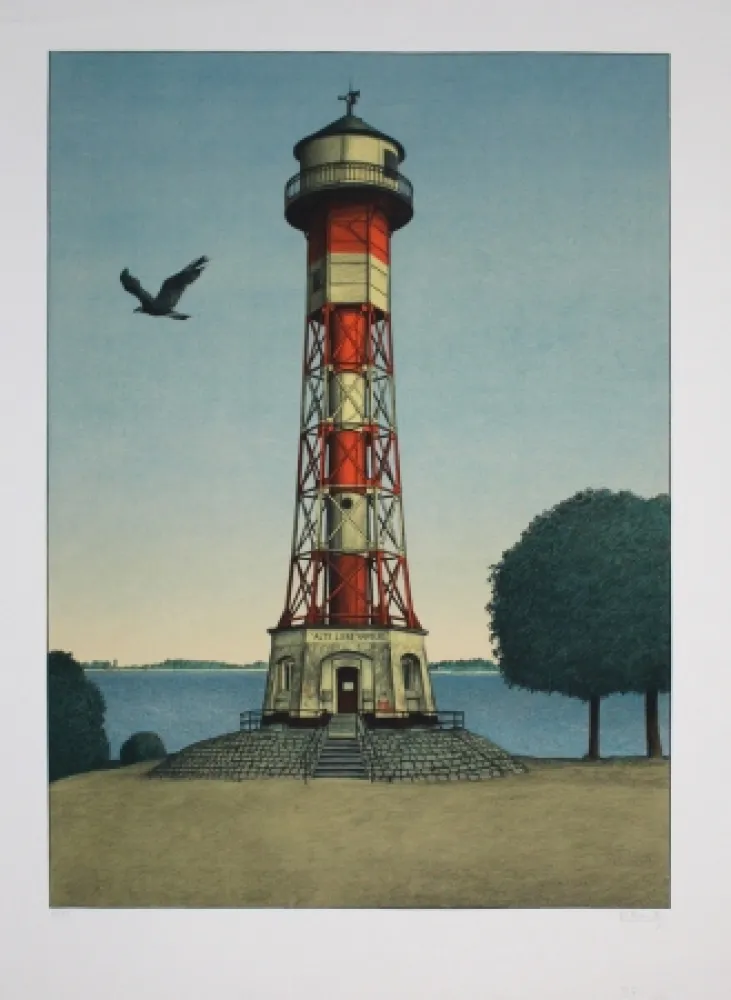 リトグラフ Moritz - Alte Liebe Hamburg