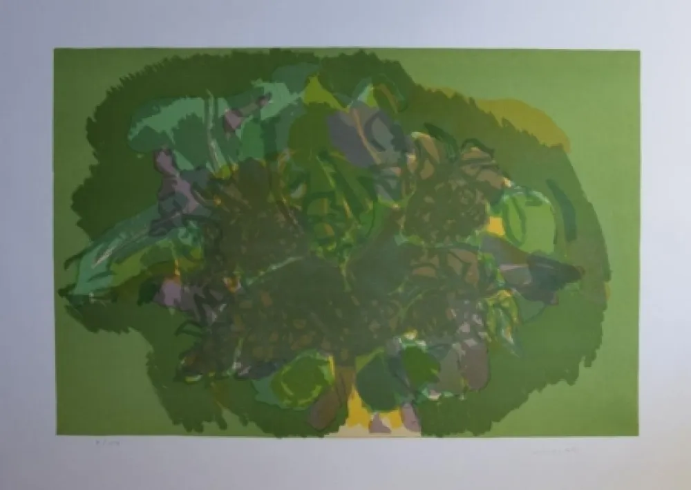 リトグラフ Morlotti - Senza titolo