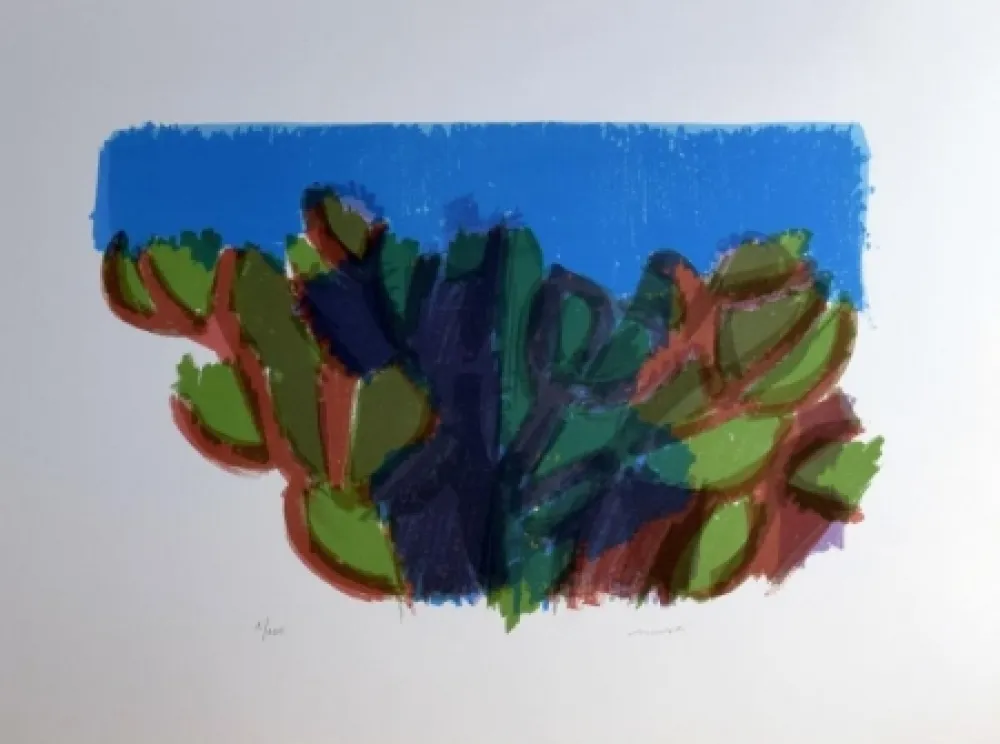 リトグラフ Morlotti - Senza titolo