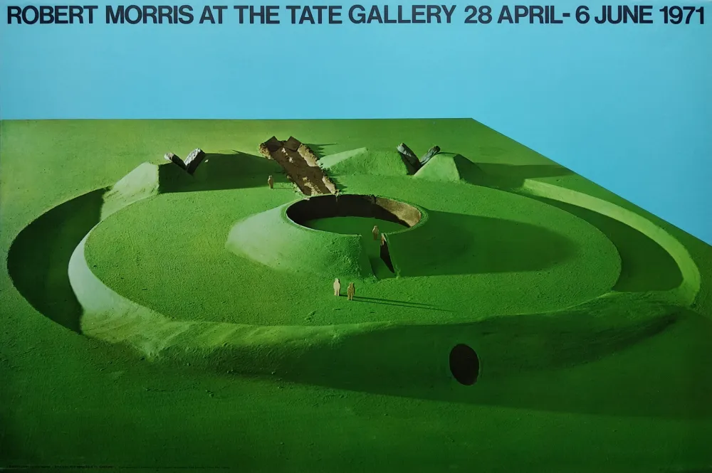 オフセット Morris - Observation Earth Work – Project for Sonsbeek 71, Arnhem. 