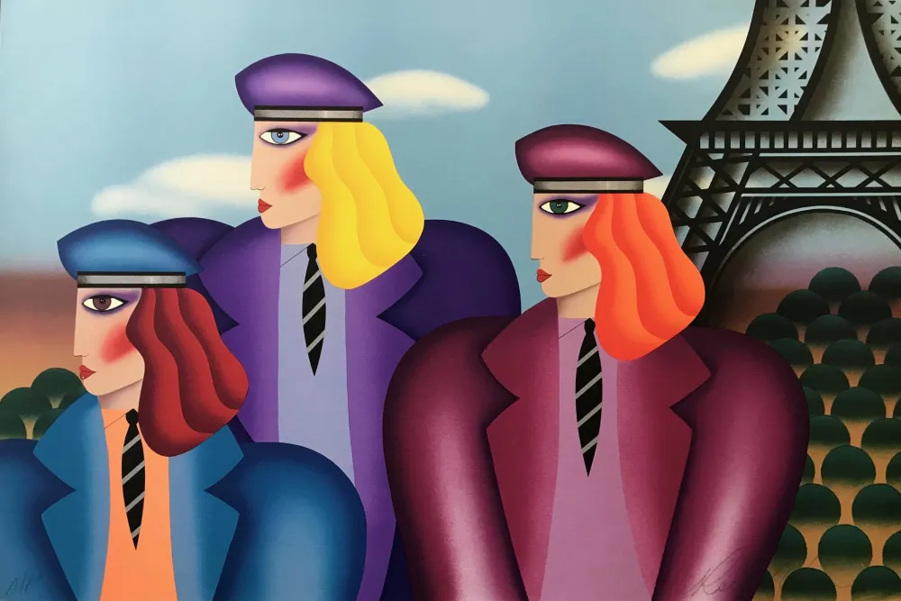 リトグラフ Morris - PARIS RAGE