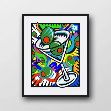 シルクスクリーン Morris - Quarantini