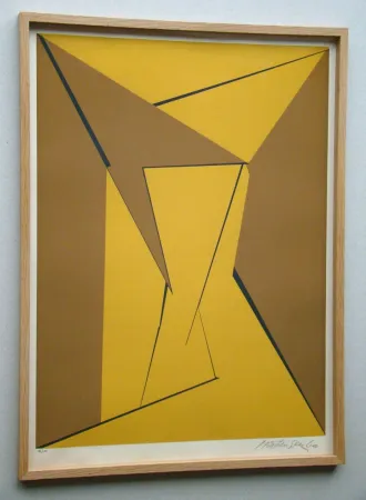 シルクスクリーン Mortensen - Fécamp