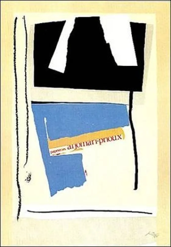 リトグラフ Motherwell - America La France Variation V