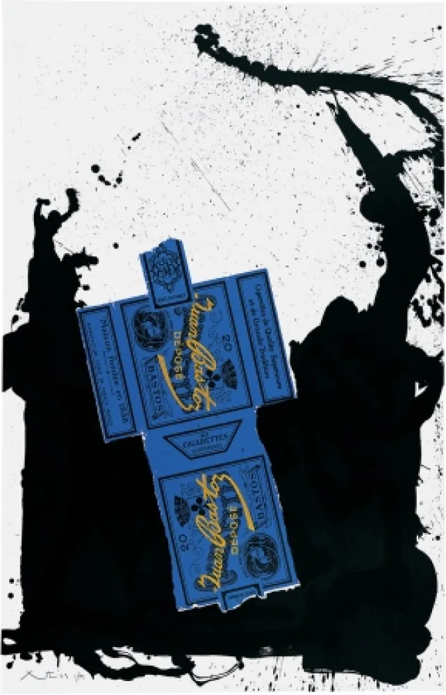 リトグラフ Motherwell - Bastos