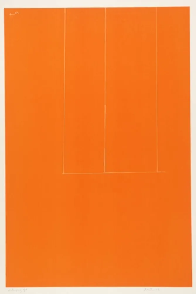 シルクスクリーン Motherwell - London Series I: Untitled