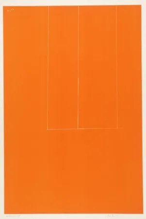 シルクスクリーン Motherwell - London Series I: Untitled