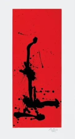 彫版 Motherwell - Red Sea III