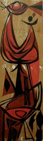 木版 Moy - Girl Juggling