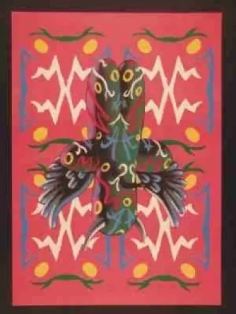 リトグラフ Moya - Sans titre