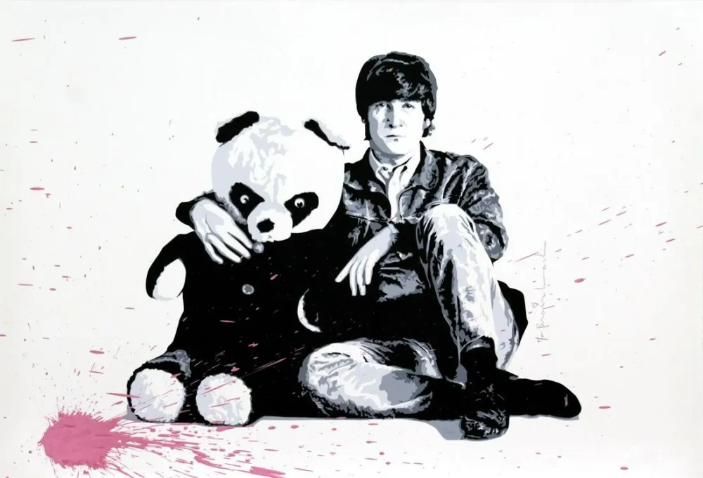 多数の Mr Brainwash - All You Need Is Love