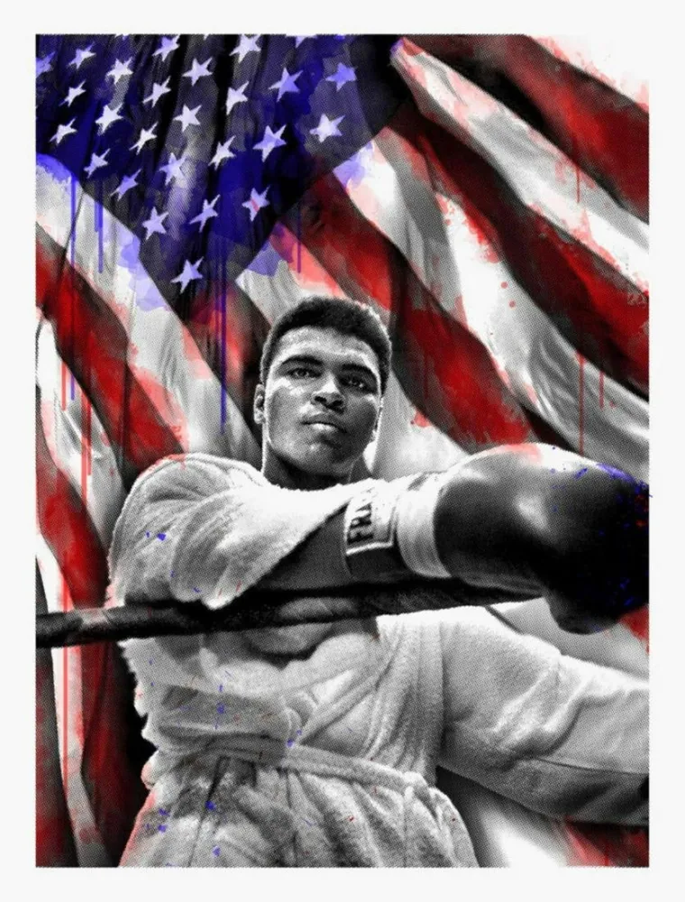多数の Mr Brainwash - American Hero (Ali)