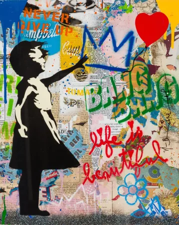 技術的なありません Mr Brainwash - Balloon Girl