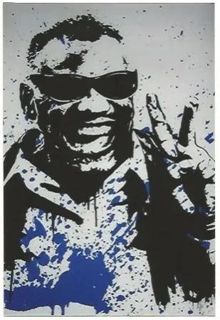 シルクスクリーン Mr. Brainwash - Brother Ray