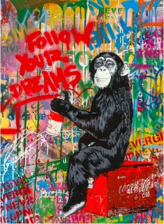 シルクスクリーン Mr Brainwash - Everyday Life, 2020