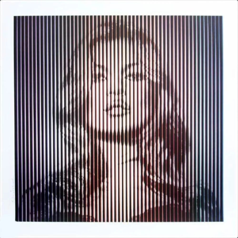 シルクスクリーン Mr. Brainwash - Fame Moss Rainbow Variant