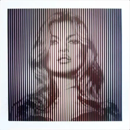 シルクスクリーン Mr. Brainwash - Fame Moss Rainbow Variant