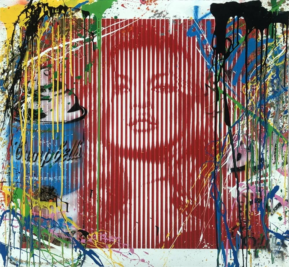 技術的なありません Mr Brainwash - Fame Moss Red/ Kate Moss (HPM)