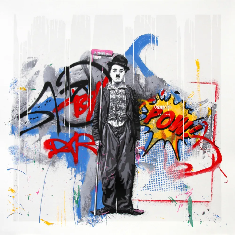 シルクスクリーン Mr. Brainwash - GOLD RUSH