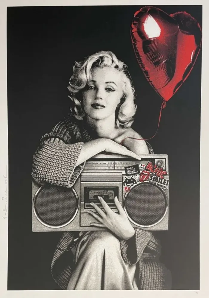 シルクスクリーン Mr Brainwash - Happy Birthday To Me