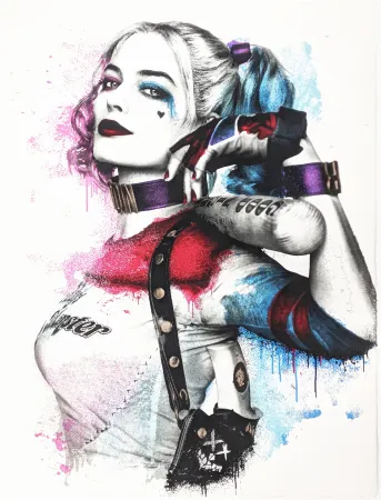 シルクスクリーン Mr. Brainwash - HARLEY