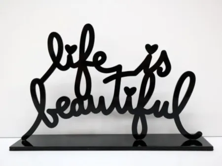 多数の Mr. Brainwash - Life is Beautiful (Black)