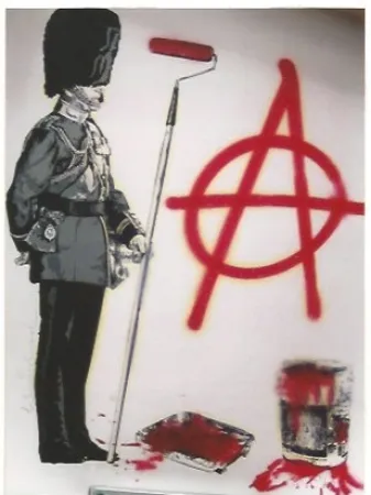 シルクスクリーン Mr. Brainwash - LONDON show Anarchy