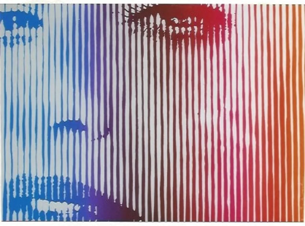 シルクスクリーン Mr. Brainwash - Madona (Celebration)
