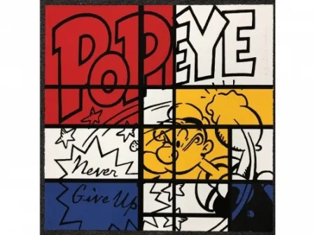 多数の Mr Brainwash - Mondrian, 