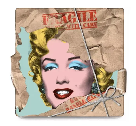 シルクスクリーン Mr Brainwash - Monroe POPfolio - Fragile