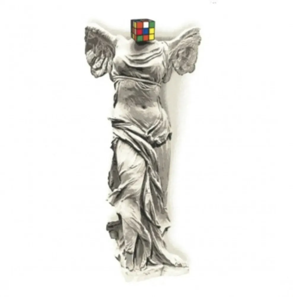 シルクスクリーン Mr Brainwash - Rubik's Victory
