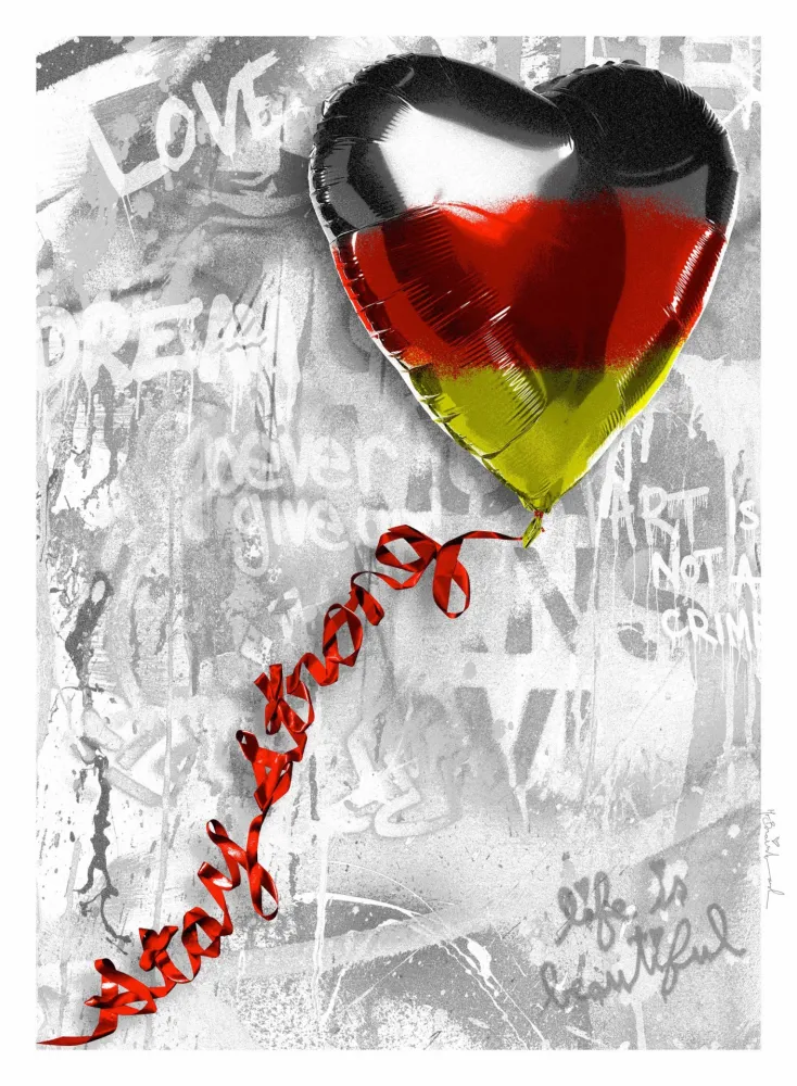 シルクスクリーン Mr. Brainwash - Stay Strong | Germany