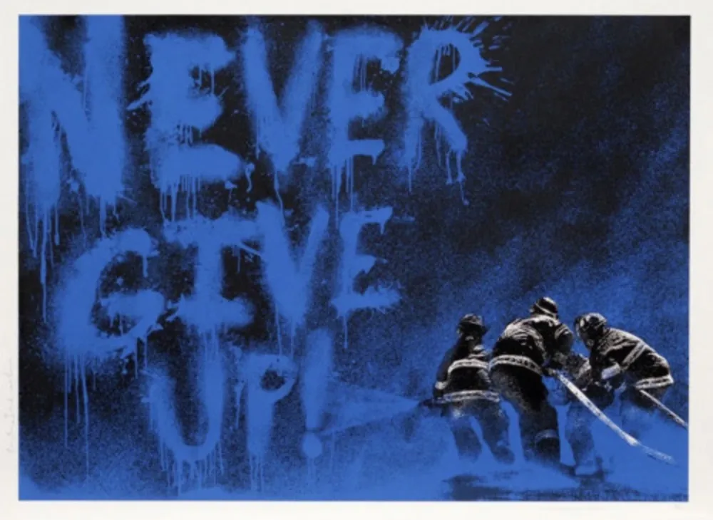 多数の Mr. Brainwash - Superheroes (BLUE)