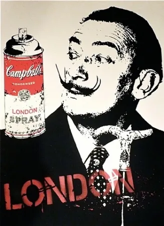 シルクスクリーン Mr. Brainwash - Surreal