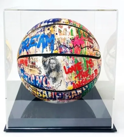 シルクスクリーン Mr. Brainwash - Untitled (Basketball)