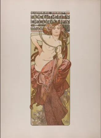 リトグラフ Mucha - Documents Décoratifs