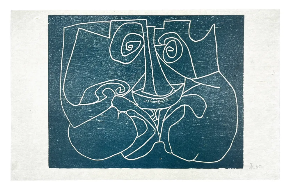 木版 Müller - 13 FOIS ELLE ET MOI - MASQUE I