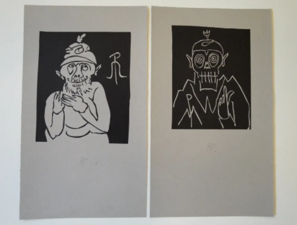 リトグラフ Müller - 13 x Moa