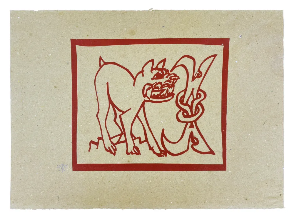 木版 Müller - CERBÈRE