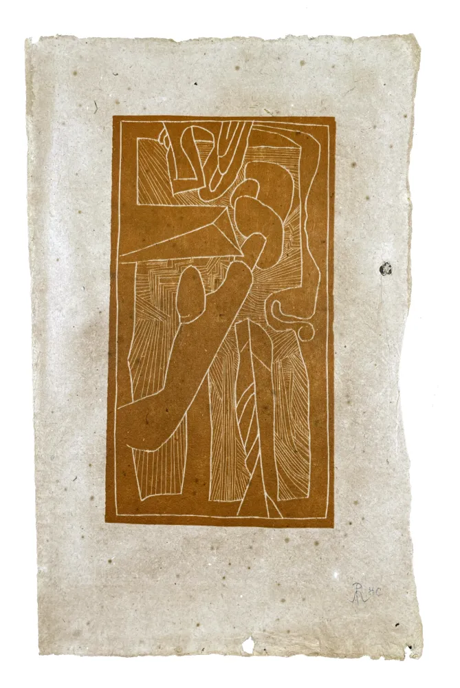 木版 Müller - FUNGHI (ESQUISSE XX)