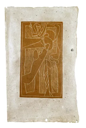 木版 Müller - FUNGHI (ESQUISSE XX)