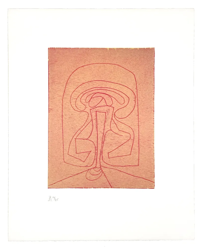 木版 Müller - LIGNES MALIGNES - ÉCUSSON